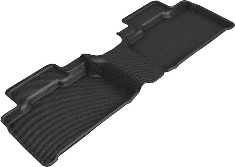 Ford Explorer Floor Mats - Rear - 3D MAXpider - Kagu Series - Black - `20-`22 Ford Explorer Floor Mats - Rear - 3D MAXpider - Kagu Series - Black - `20-`22
